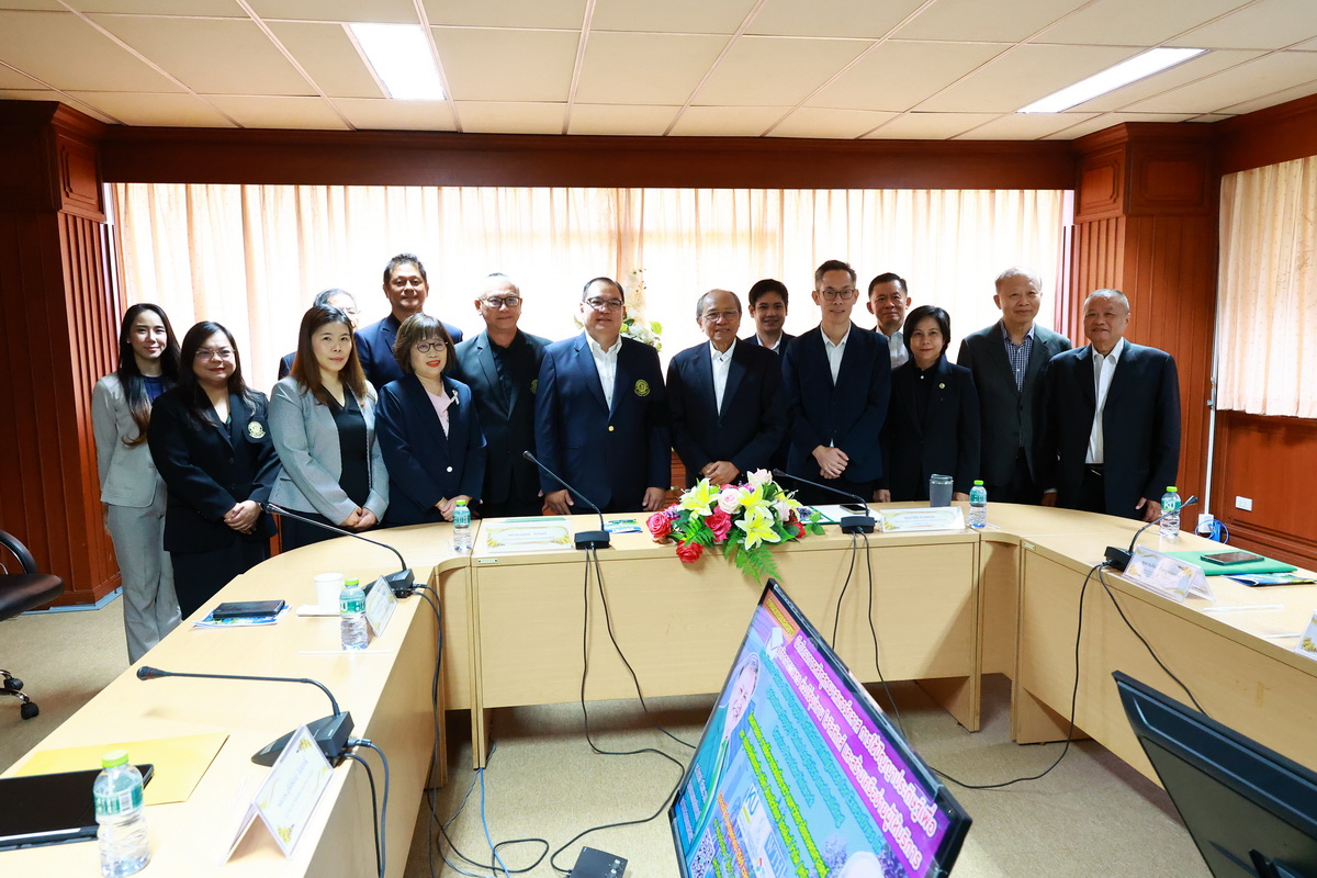 มหาวิทยาลัยเกษตรศาสตร์ จัดแถลงข่าวหลักสูตร มาสเตอร์คลาสการใช้ปัญญาประดิษฐ์เพื่อธุรกิจการเกษตร ห่วงโซ่อุปทาน โลจิสติกส์ฯ
