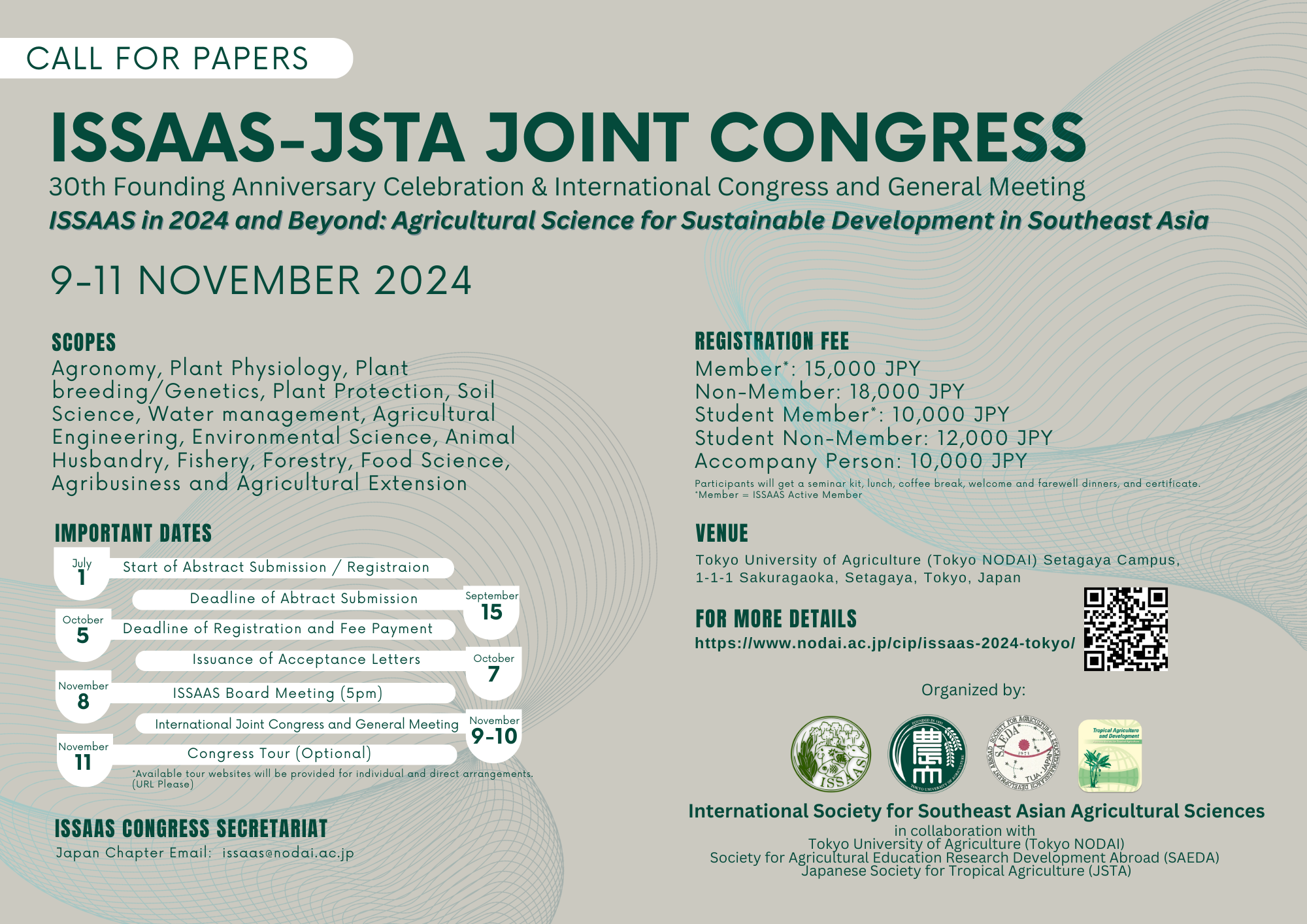 ISSAAS JSTA joint congress Announcement 2 1