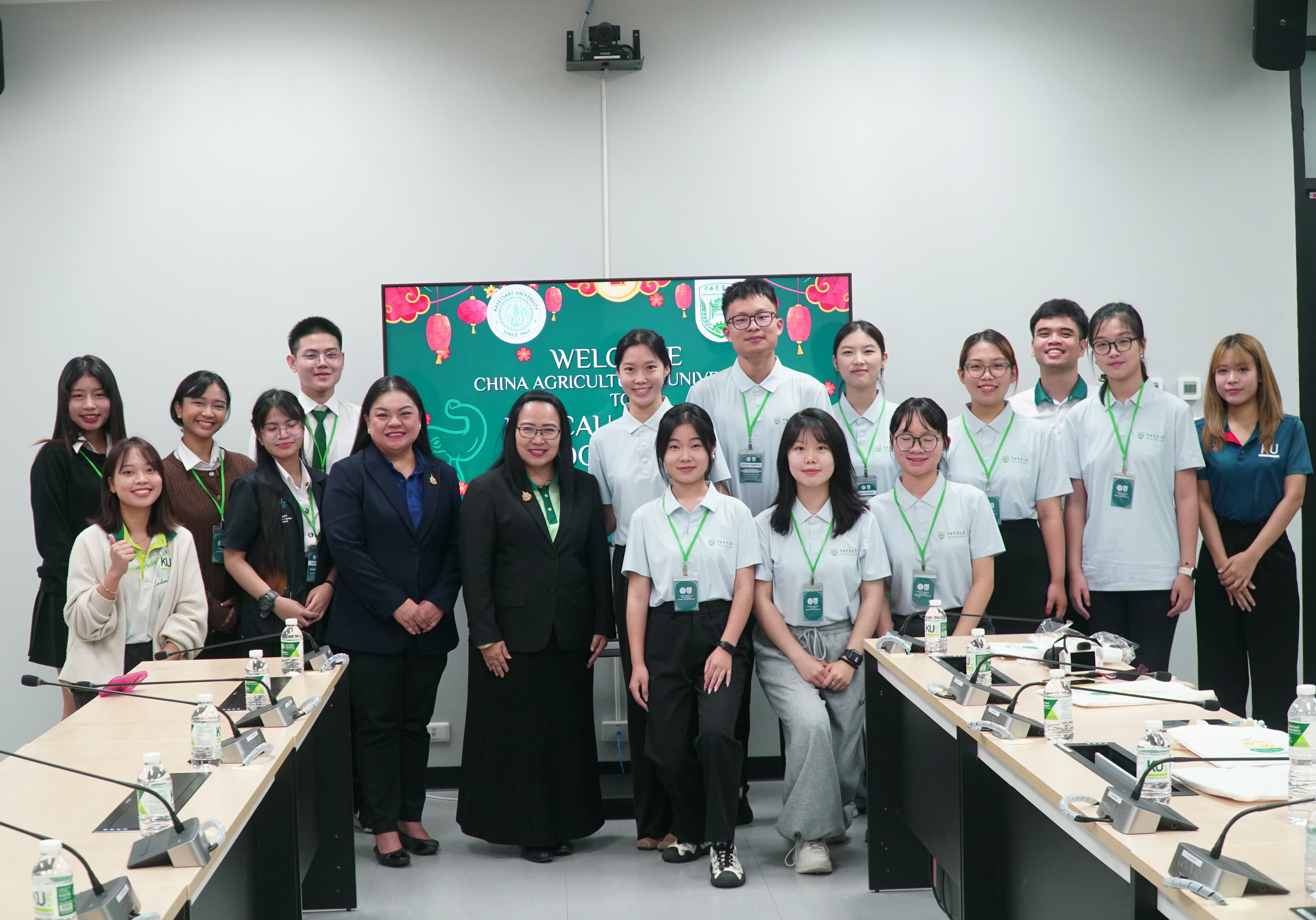 มหาวิทยาลัยเกษตรศาสตร์ กพส. ต้อนรับอาจารย์และนักศึกษาจาก China Agriculture University สาธารณรัฐประชาชนจีน ในโครงการ Kasetsart University - China Agriculture University Summer Program 2025