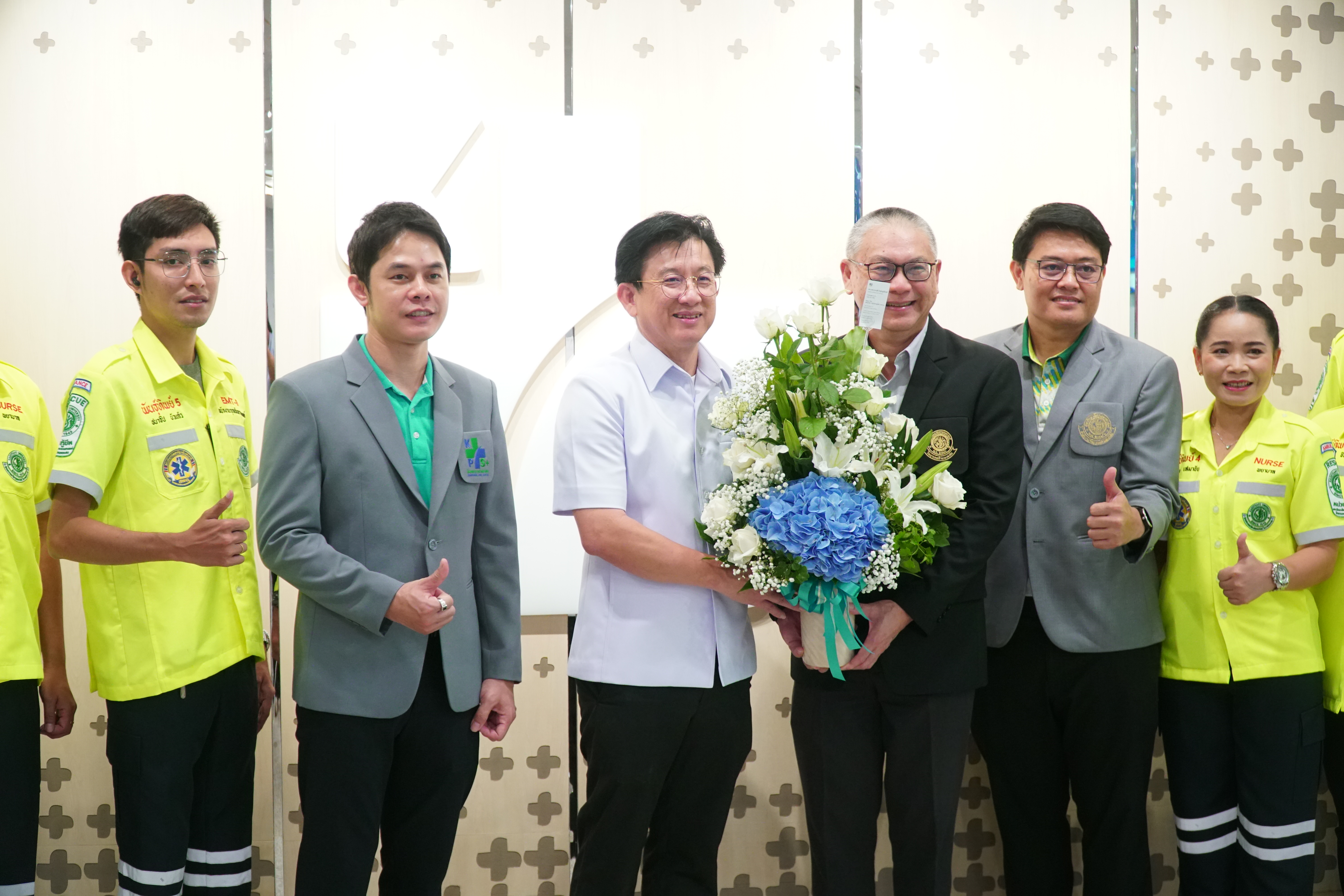 ม.เกษตร กำแพงแสน ร่วมแสดงความยินดีวันสถาปนาโรงพยาบาลกำแพงแสน ครบรอบ 38 ปี