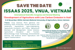 ขอเชิญร่วมส่งผลงานเพื่อนำเสนอในการประชุมวิชาการนานาชาติ ISSAAS 2025 International Congress and General Meeting 